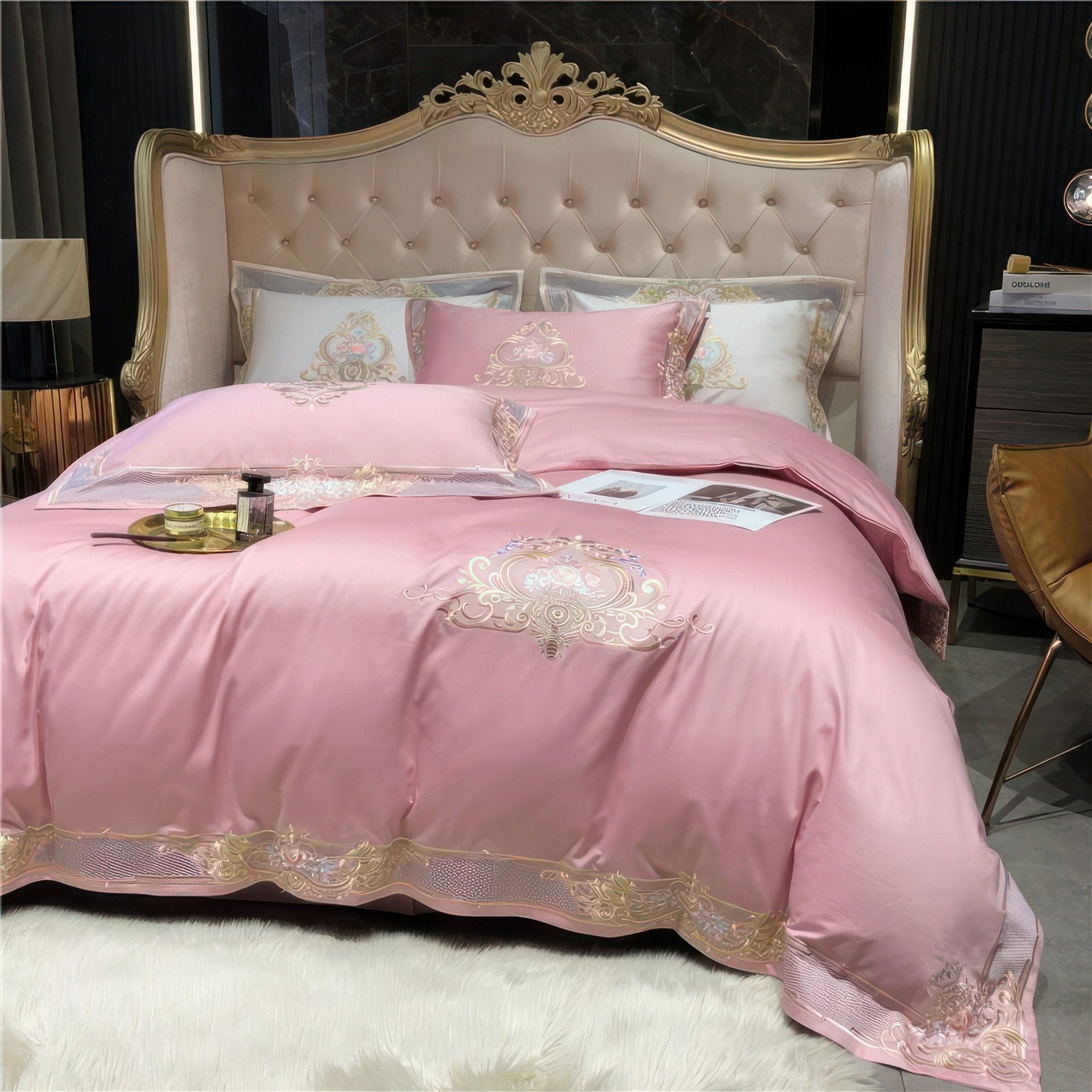 Barok Roza - Posteljina Set - Luludom
