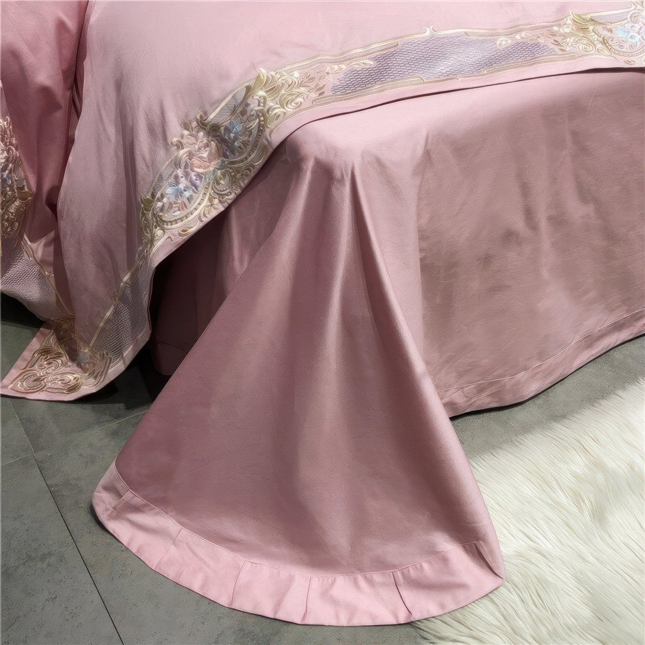 Barok Roza - Posteljina Set - Luludom