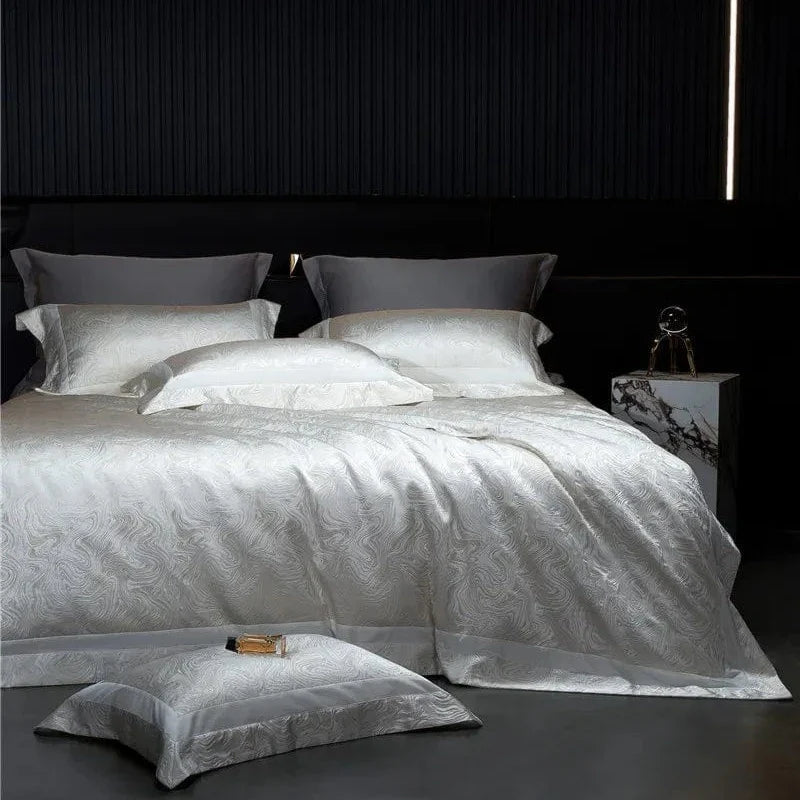 Biserni Jacquard - Posteljina Set - Luludom