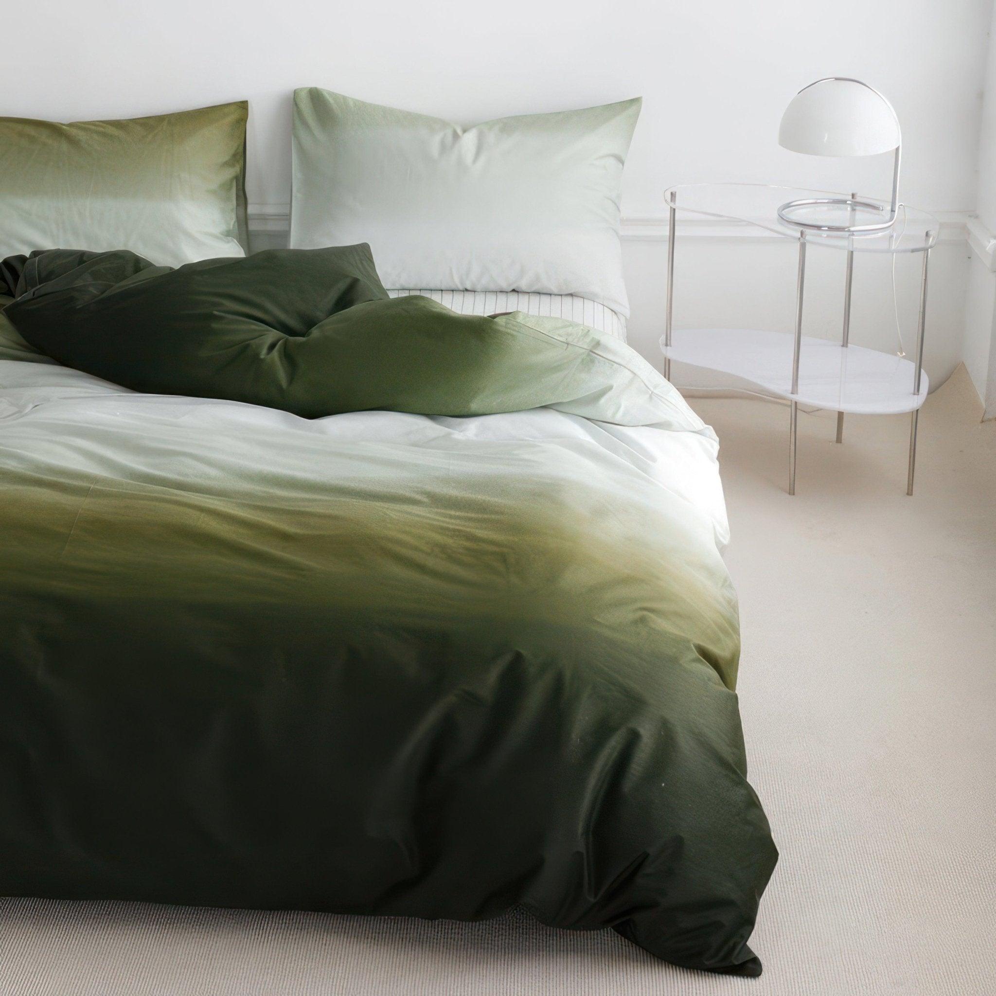 Gradient Zelena - Posteljina Set - Luludom